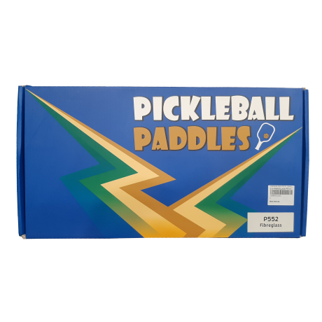 Fibreglass Pickleball Paddle Set with Balls & Bag